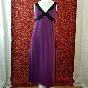 JACALYN BENNETT purple nightgown M 💥🕛